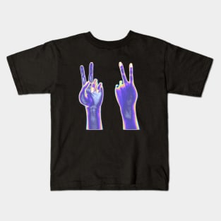 Holographic Hands Lite Kids T-Shirt